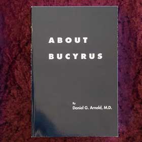 Photo of front cover of About Bucyrus; Paperback edition.