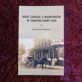 Photo of front cover of Buggy, Carriage, & Wagon Makers of Crawford County.